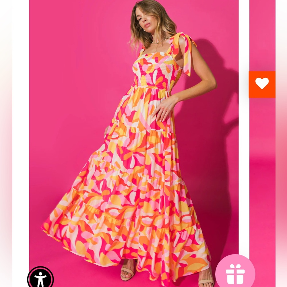 💕na💕Avara Flying Tomato dress, size small NWT